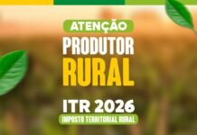Declaração do ITR 2026 já pode ser realizada com apoio da Secretaria de Agricultura de Presidente Jânio Quadros